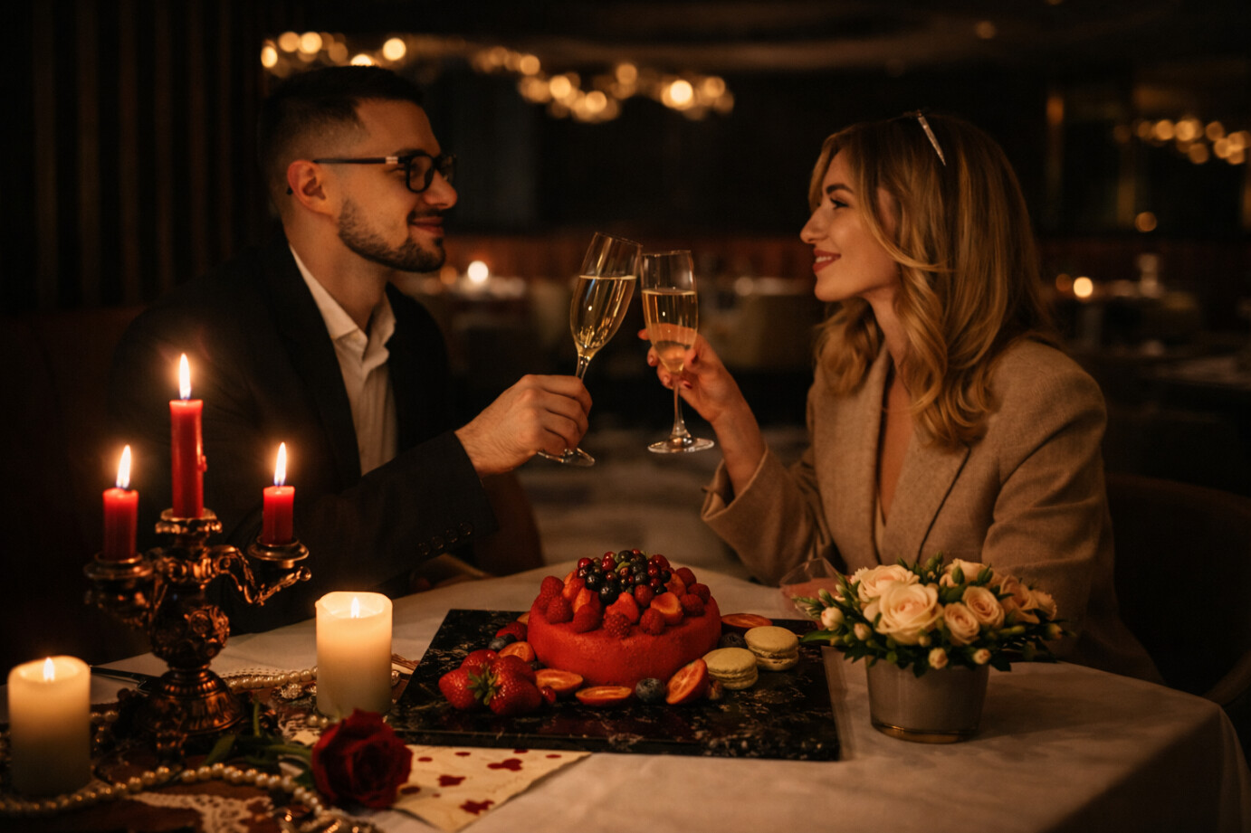 valentine's evening at athenee palace intercontinental