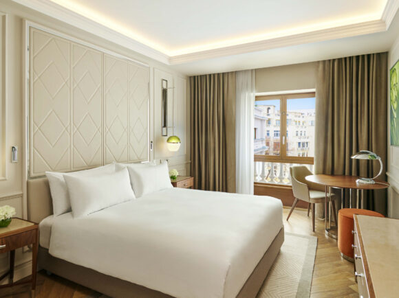 beautiful hotel room